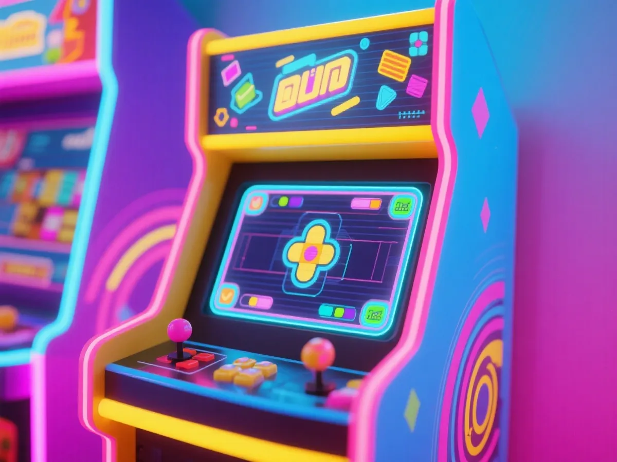 老虎机游戏 现代UI与转轴示意